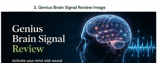Genius Brain Signal gamma brainwave audio program
